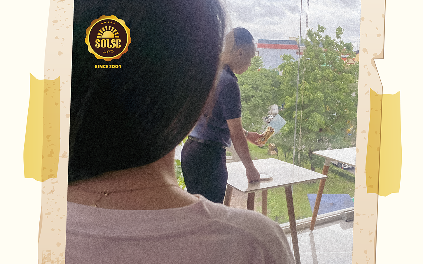 Khi cuộc đời cho bạn… cuộn Phô mai Hun khói SOLSE