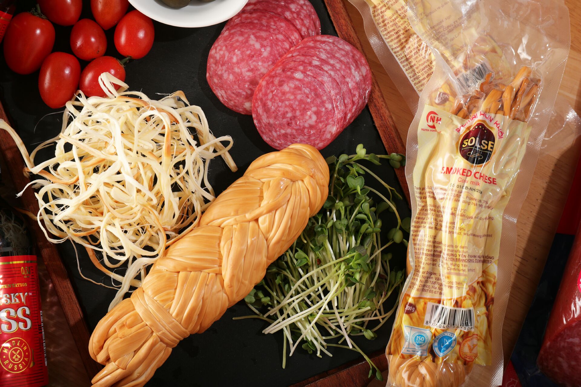 Phô mai Hun khói SOLSE: Vị ngon khó cưỡng, dinh dưỡng dồi dào