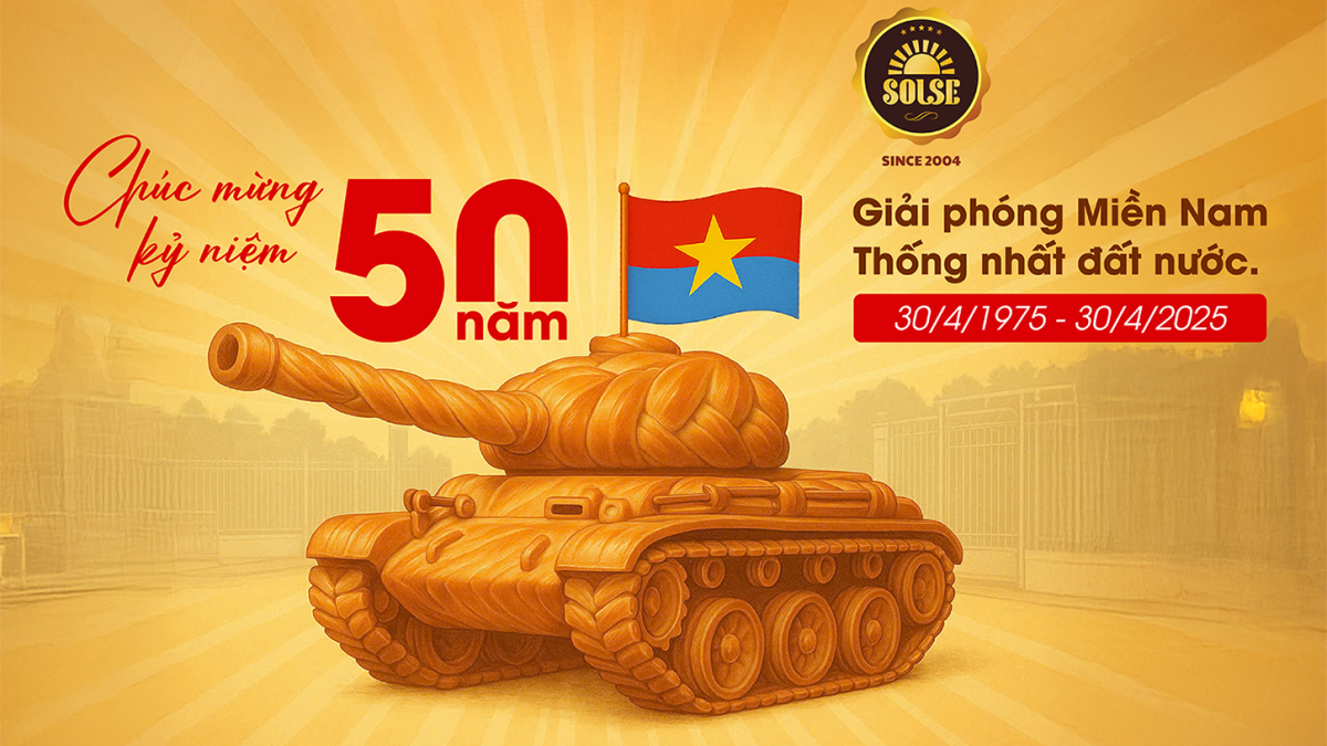 Chúc mừng kỷ niệm 50 năm giải phóng miền Nam - Thống nhất đất nước