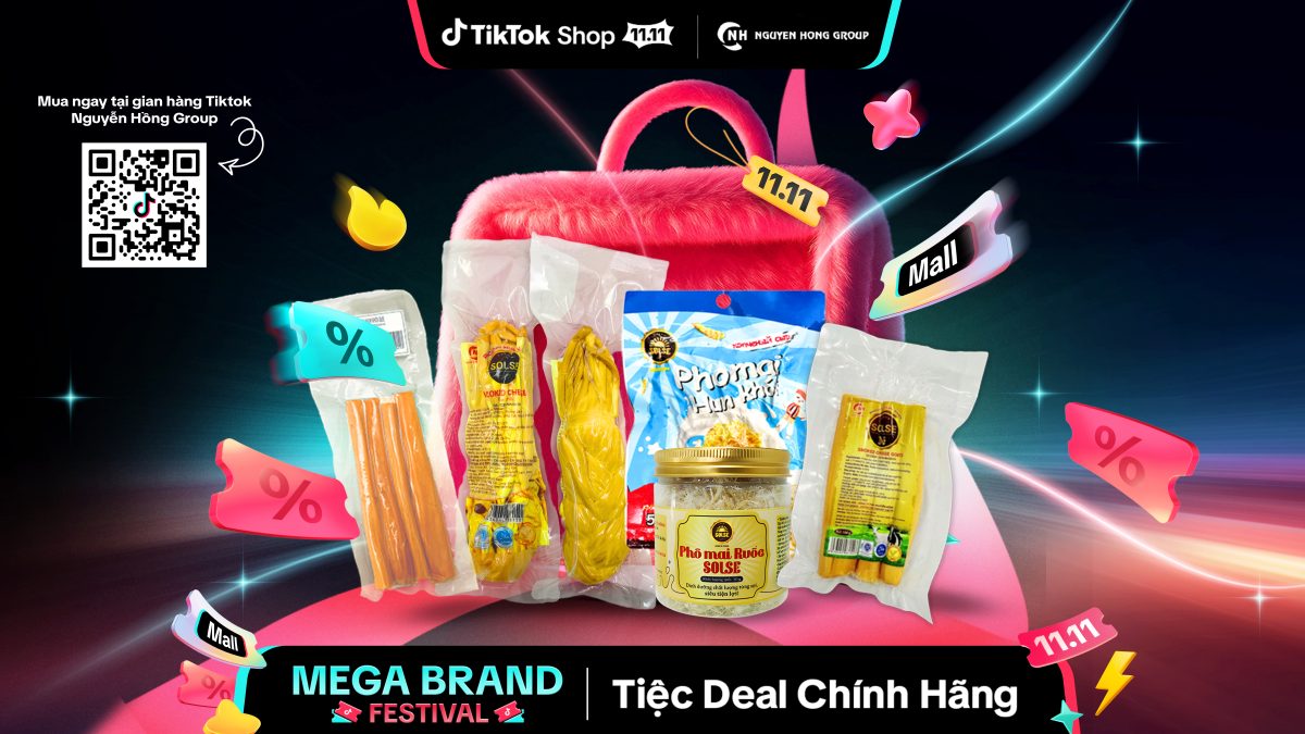 Nhận ưu đãi SOLSE cực hấp dẫn tại Mega Brand Festival trên TikTok Shop Nguyễn Hồng