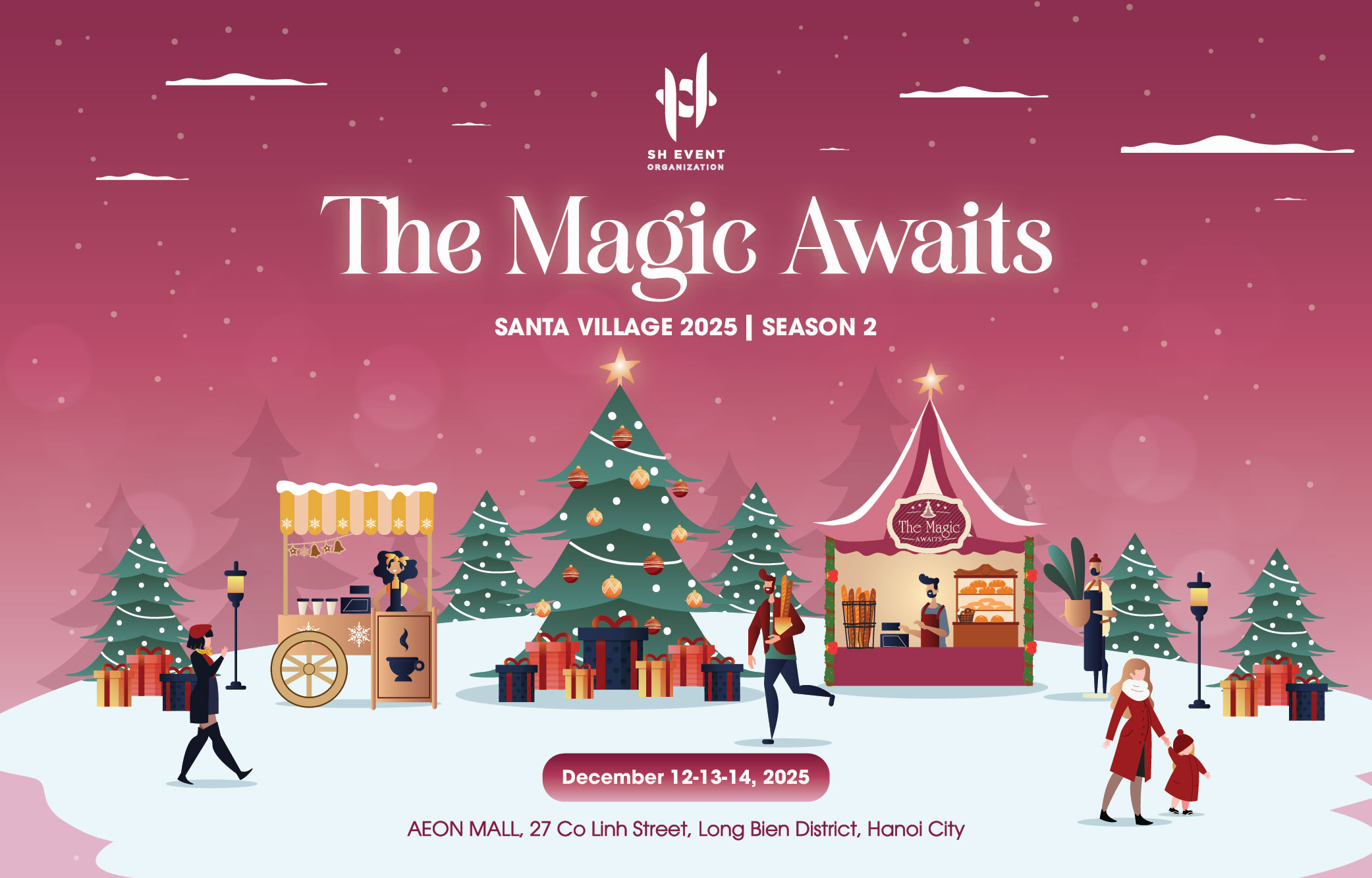 Giáng sinh 2025: SOLSE xuất hiện ấn tượng tại Hội chợ Santa Village 2025