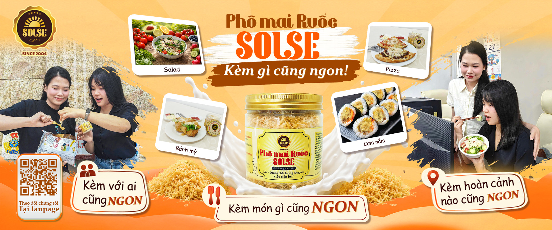 Phô mai Ruốc SOLSE -Kèm gì cũng ngon!